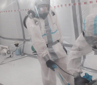 Tenu de décontamination