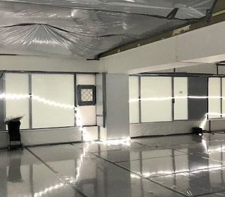 Protection chantier de décontamination